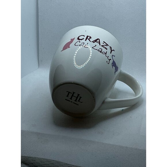Crazy Cat Lady Vintage Mug With Cat Graphics - Picture 4 of 9